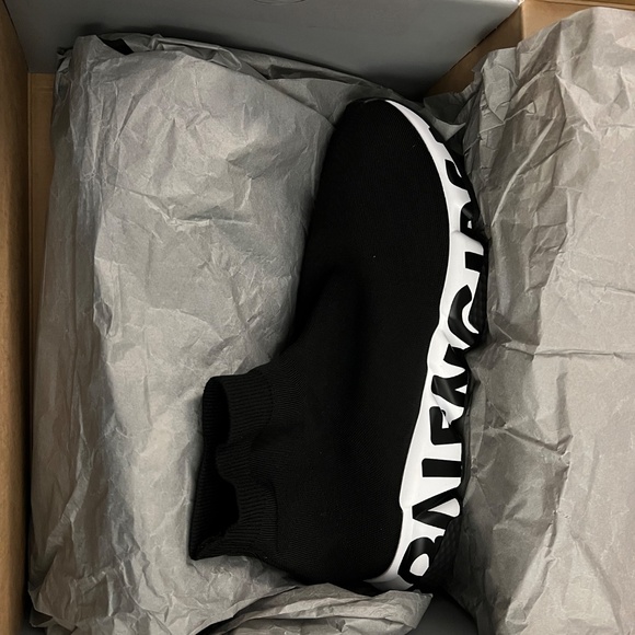 Balenciaga Speed Grafitti Trainers - Picture 2 of 3